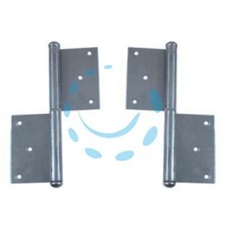 CERNIERE IN GROSSEZZA IN FERRO LUCIDO - mm.140x92 DX
