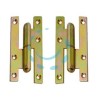 CERNIERE PAUMELLES IN ACCIAIO TROPICALIZZATO - mm.80x40x2,5 DX