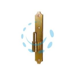 CARDINE A LEGNO PER BANDELLA - mm.172x30 con perno ø mm.12