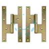 MASCHIETTI PER PERSIANE ALLA ROMANA - mm.193x100 SX interasse mm.60