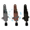FERMAPORTA A PEDALE - mm.50x120h. colore nero