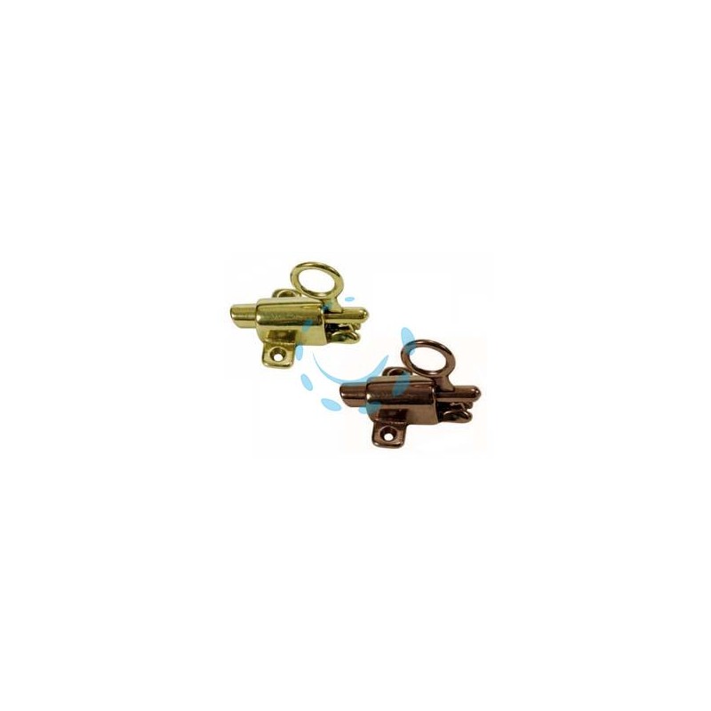 CRICCHETTO PER SOPRALUCE - mm.63x45x45h. in ottone lucido