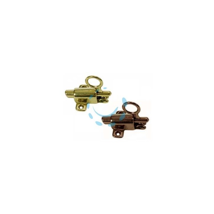 CRICCHETTO PER SOPRALUCE - mm.63x45x45h. in ottone lucido