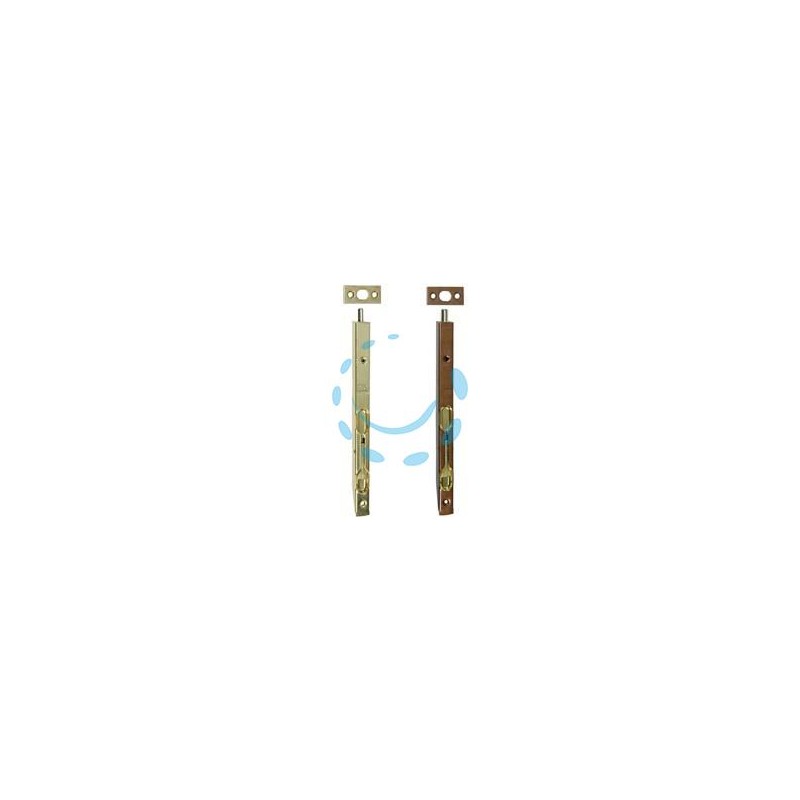 CATENACCI A LEVA FRONTALE DA INCASSO - mm.150x16 bronzato (D.00320.15.22)