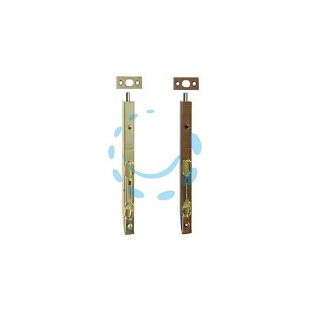 CATENACCI A LEVA FRONTALE DA INCASSO - mm.150x16 bronzato (D.00320.15.22)