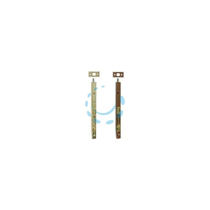 CATENACCI A LEVA FRONTALE DA INCASSO - mm.300X16 bronzato (D.00320.30.22)