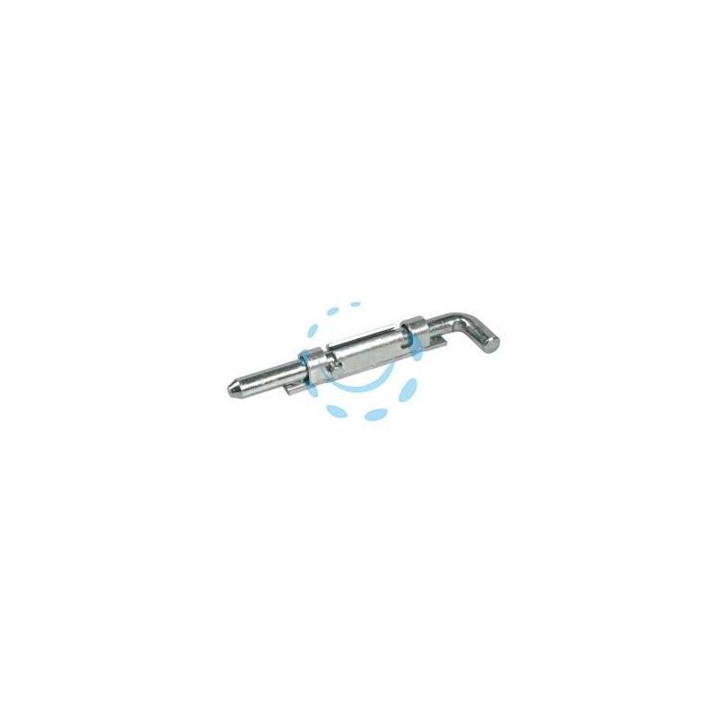 PALETTO A LEVA ROTONDO SMONTABILE DA AVVITARE IN ACCIAIO ZINCATO ART67 - mm.300 art.067300A