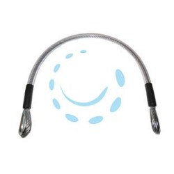 CAVO SICUREZZA ANTICADUTA PER CANCELLI A BATTENTE ART.540 - mm.600