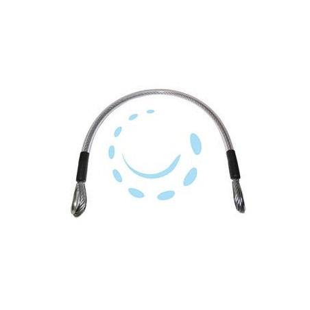 CAVO SICUREZZA ANTICADUTA PER CANCELLI A BATTENTE ART.540 - mm.600