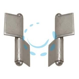 CERNIERE FISCE ALA MEDIA ART.240 - mm.120x81 DX