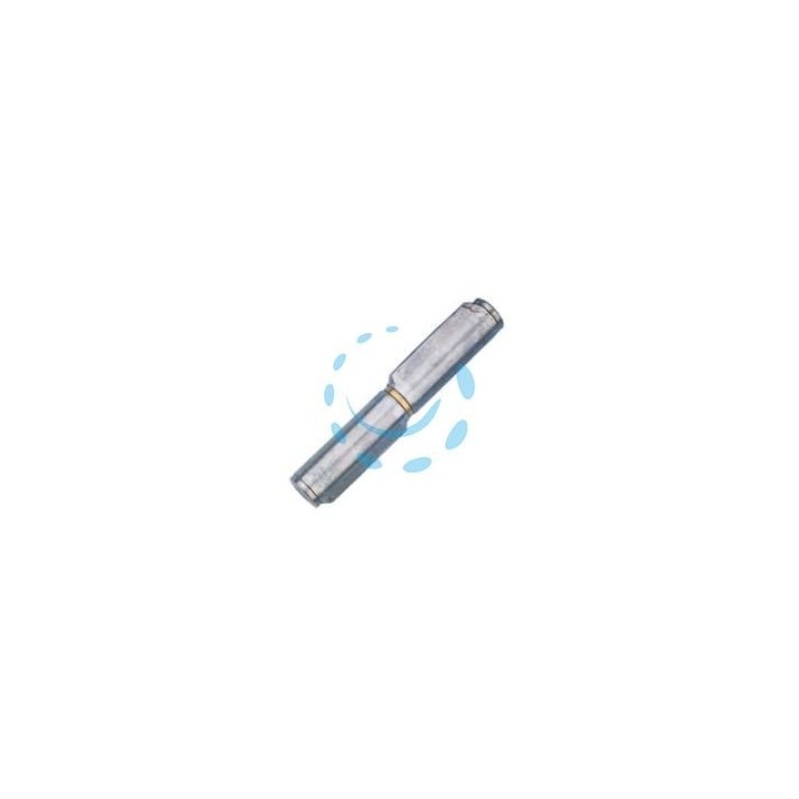 CERNIERE CON COSTA PERNO FISSO IN OTTONE ART.256 - mm.120x ø 16