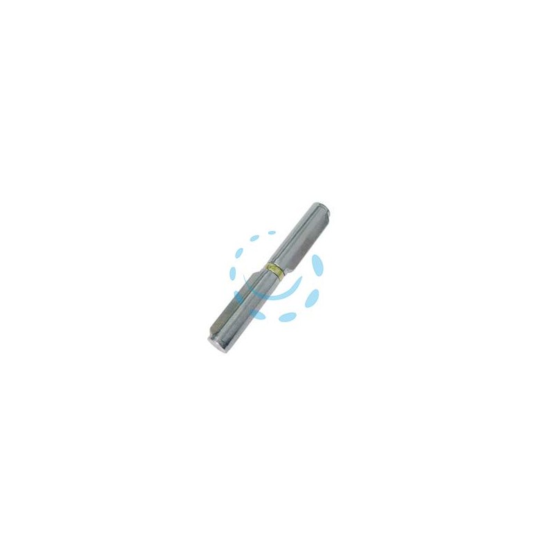 CERNIERE CON COSTA PERNO FISSO CON CUSCINETTO ART.257 - mm.140x ø 18 tipo borellona