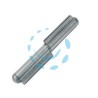CERNIERE A TAPPO SALDARE PERNO FISSO DUE ALI ART.110 - mm.140 - pesante