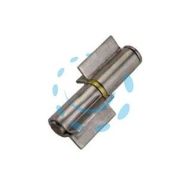 CERNIERE A SALDARE A DUE ALI APERTE CON CUSCINETTO ART.120 - mm.180x ø 28