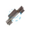 CERNIERE A TRE ALI APERTE ART.125 - mm.180x ø 28