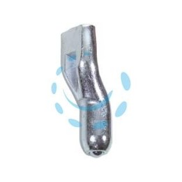 PERNO IN ACCIAIO ZINCATO PER CARDINE ART.348 - ø mm.24x95