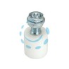 OLIVA PER CANCELLO IN NYLON BIANCO ART.450 - ø mm.40x45h.
