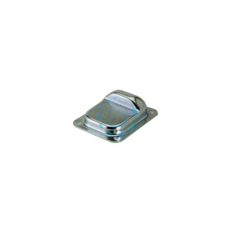 BATTENTE ARRESTO PER CANCELLI A FISSARE ART.380F - mm.130x160x48h.