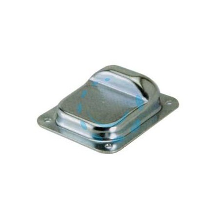 BATTENTE ARRESTO PER CANCELLI A FISSARE ART.380F - mm.130x160x48h.