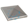COPRIPILASTRO QUADRO GREZZO ART.340 - mm.60x60