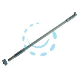 CATENACCIO VERTICALE A SALDARE CON INCONTRO ART.205 - mm.500x mm.10