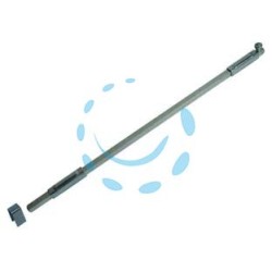 CATENACCIO VERTICALE A SALDARE CON INCONTRO ART.205 - mm.500x mm.10