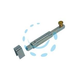 CATENACCIO VERTICALE A SALDARE CON INCONTRO ART.205 - mm.130x mm.10