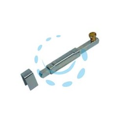 CATENACCIO VERTICALE A SALDARE CON INCONTRO ART.205 - mm.130x mm.10