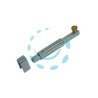 CATENACCIO VERTICALE A SALDARE CON INCONTRO ART.205 - mm.300x mm.10