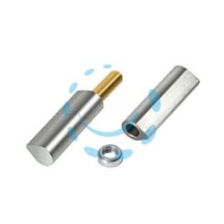 CERNIERA PERNO RINFORZATO CON CUSCINETTO ART.578 - mm.22x142 (578-140)