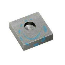 PIASTRA BASE PERNO SFERICO ART.115 - mm.60x60x20,5