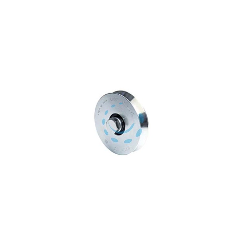 RUOTA CANCELLI GOLA V ART.300 - mm.60x24, M10x45