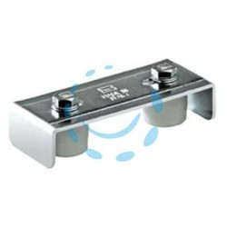 PIASTRA MINI GUIDA PER CANCELLO ART.247 - mm.58x146