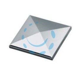COPRIPILASTRO QUADRO GREZZO ART.165 - mm.120x120