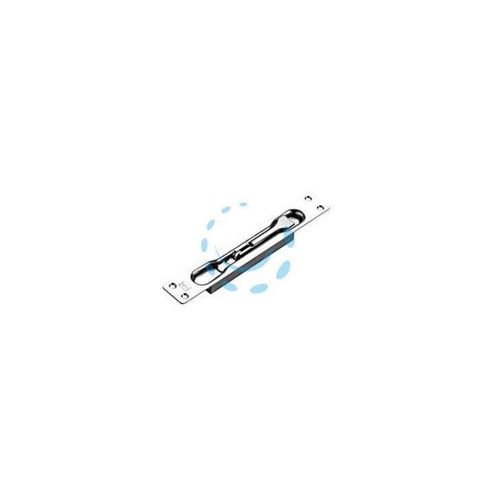 CATENACCIO A LEVA 1 MANDATA ACCIAIO ZINCATO ART.704 - mm.155x20 (704-20)