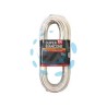 CAVETTO ACCIAIO ZINCATO RIVESTITO IN PVC BIANCO IN MATASSINE - ø mm.5x mt.20 