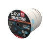 CAVETTO ACCIAIO ZINCATO RIVESTITO IN PVC BIANCO IN BOBINE - ø mm.5 in rotoli mt.500