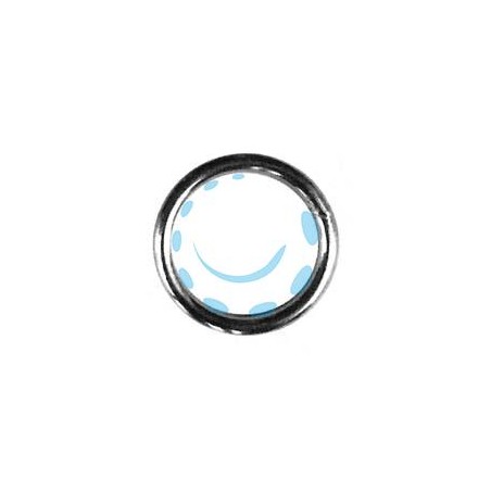 ANELLO IN ACCIAIO ZINCATO - n°27 filo ø mm.8 - ø mm.40 interno