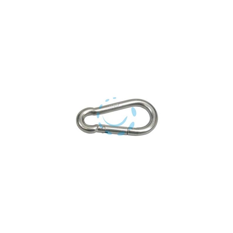 MOSCHETTONI DA POMPIERE IN ACCIAIO INOX - mm.40x4