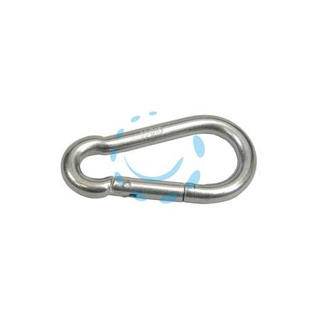 MOSCHETTONI DA POMPIERE IN ACCIAIO INOX - mm.60x6