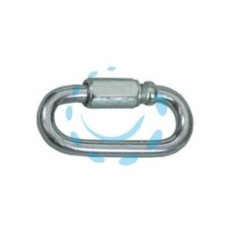 MAGLIE DI GIUNZIONE IN ACCIAIO NICHELATO - ø mm.4x40x19