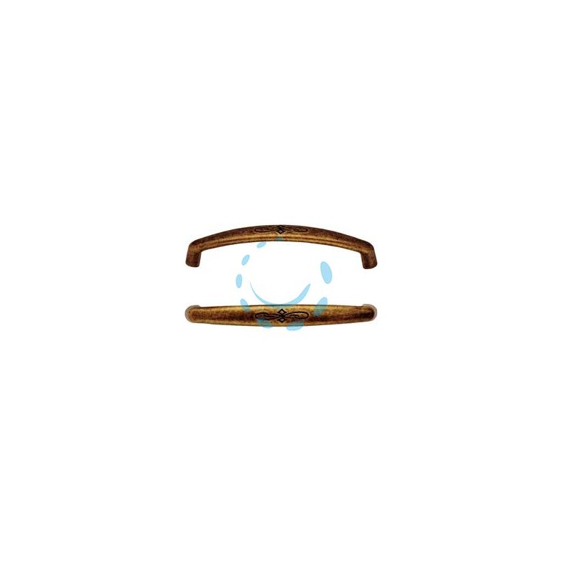 MANIGLIE PER MOBILI FISSE MOD.15130 IN ZAMA FLORENCE - mm. 73x9h. - interfori mm.64