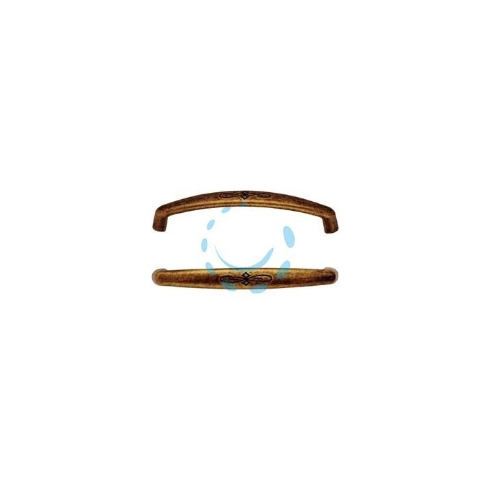 MANIGLIE PER MOBILI FISSE MOD.15130 IN ZAMA FLORENCE - mm. 73x9h. - interfori mm.64