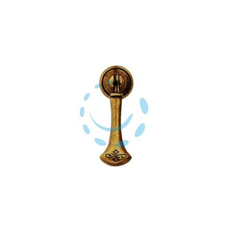 PENDENTE PER MOBILI SNODATO MOD.21009 IN ZAMA FLORENCE - mm.20x58h.
