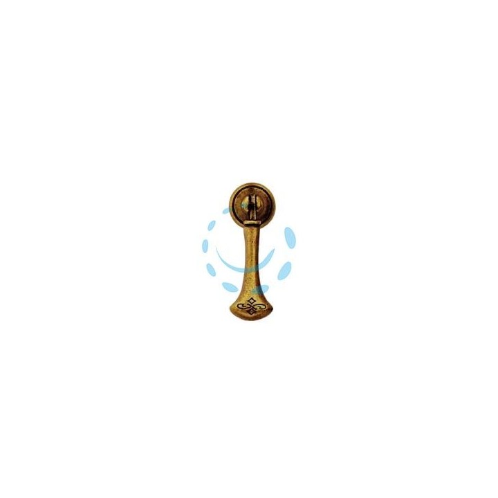 PENDENTE PER MOBILI SNODATO MOD.21009 IN ZAMA FLORENCE - mm.20x58h.