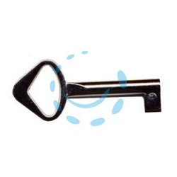 CHIAVI PER MOBILI IN ACCIAIO - mm.58x24 lunghezza gambo mm.35
