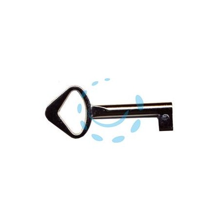 CHIAVI PER MOBILI IN ACCIAIO - mm.58x24 lunghezza gambo mm.35