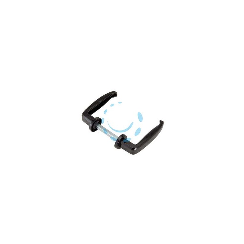 MANIGLIE PER PORTE METALLICHE ART.357 - mm.65-75