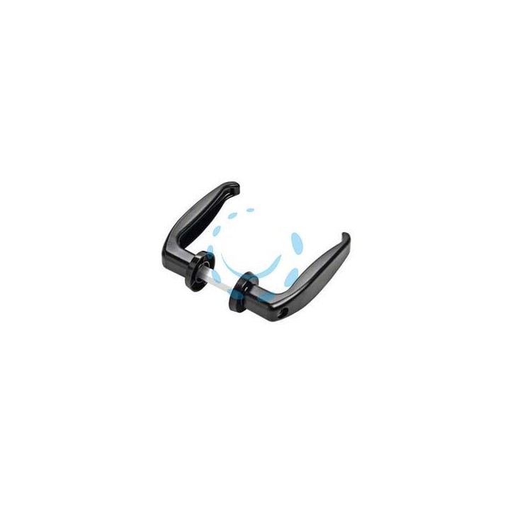 MANIGLIE PER PORTE METALLICHE ART.355 - mm.25-35