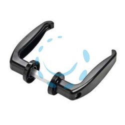 MANIGLIE PER PORTE METALLICHE ART.355 - mm.50-60